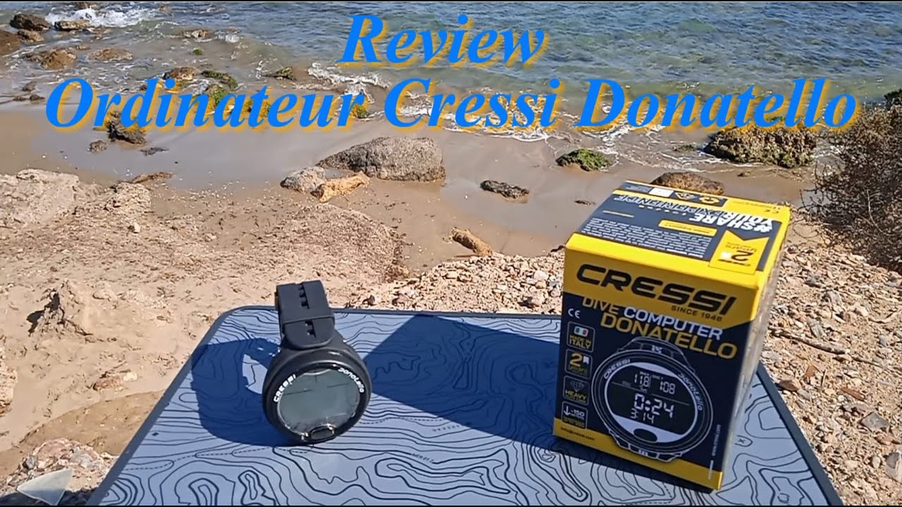 Ordinateur de Plongée CRESSI DONATELLO (FR)   -    #dive  #plongée #diving #apnée #computer #cressi