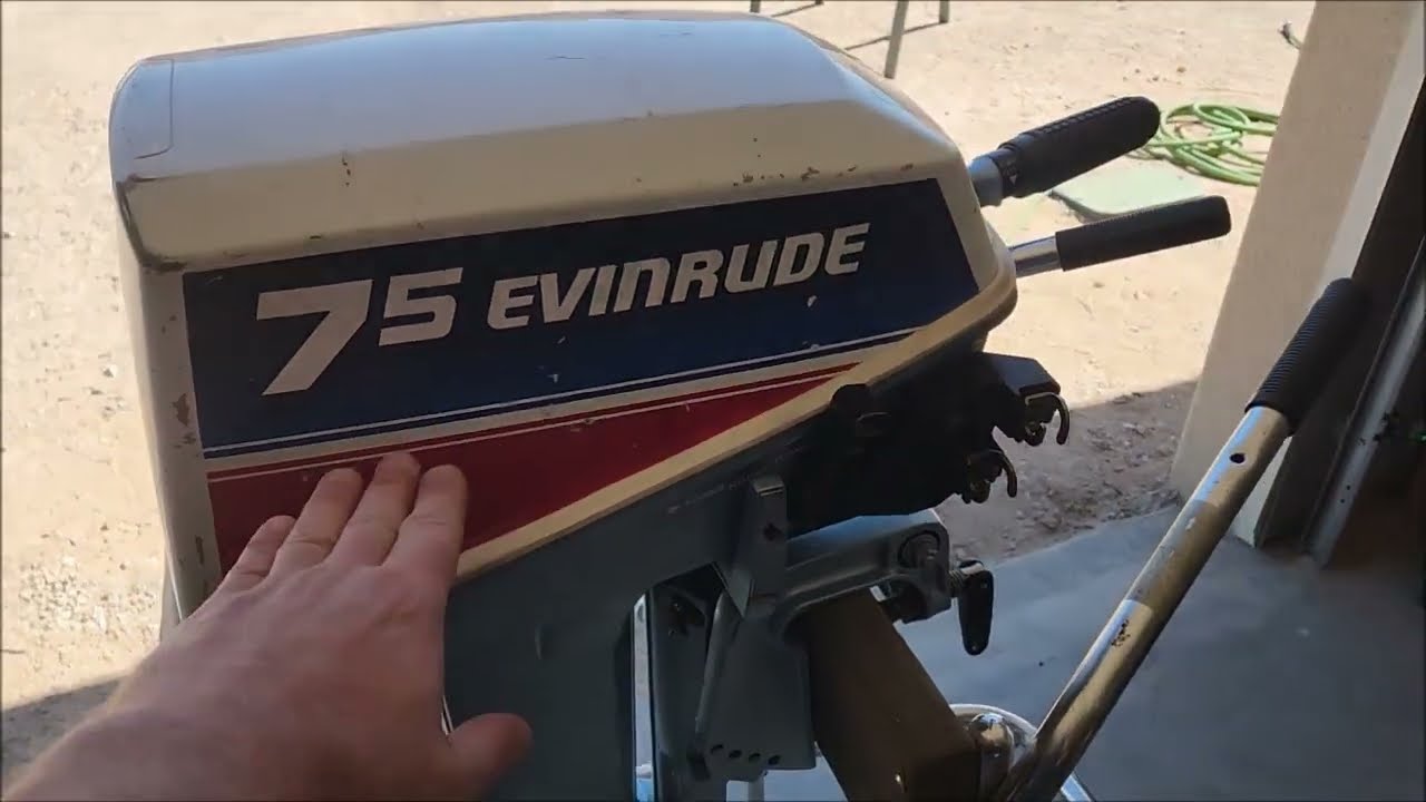 Almost Minty 7.5 HP Evinrude Gets Some Work