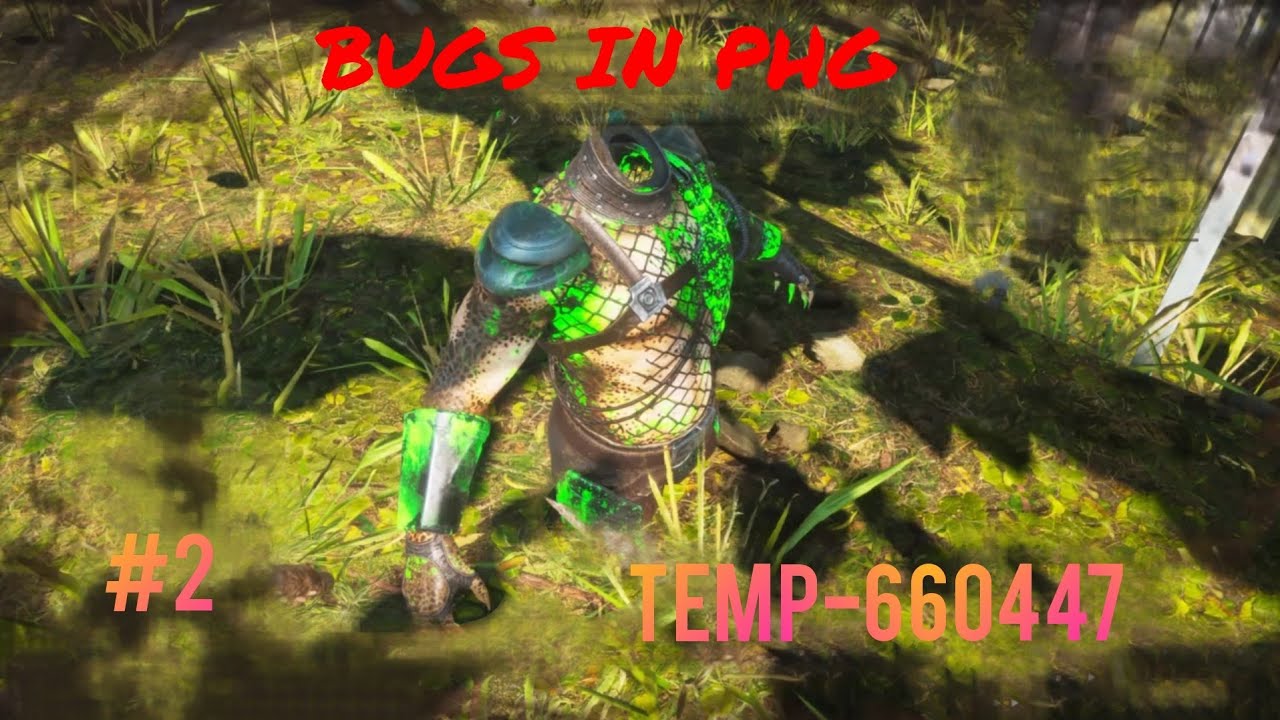 A SELECTION OF BUGS IN Predator: Hunting Grounds #2!!!