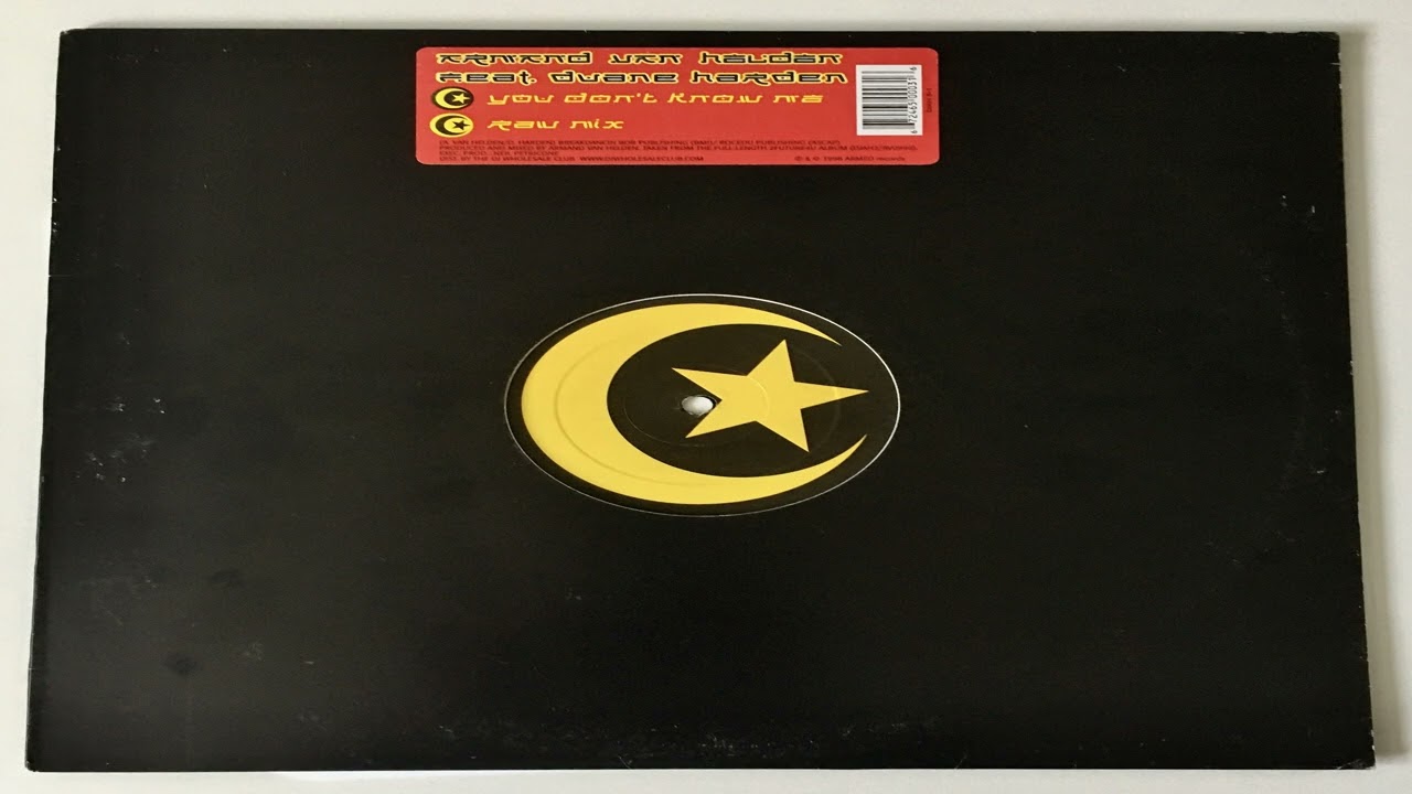 Armand Van Helden ft. Duane Harden - You Don't Know Me 1991