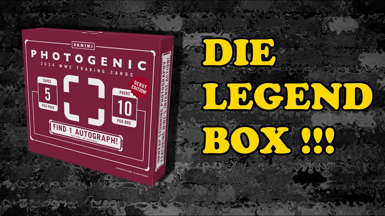 Panini WWE Photogenic Break | Die Legenden Box