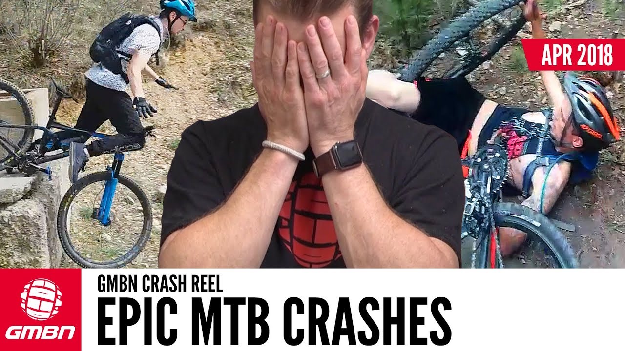 Epic Mountain Bike Crashes | GMBN Crash Reel April 2018
