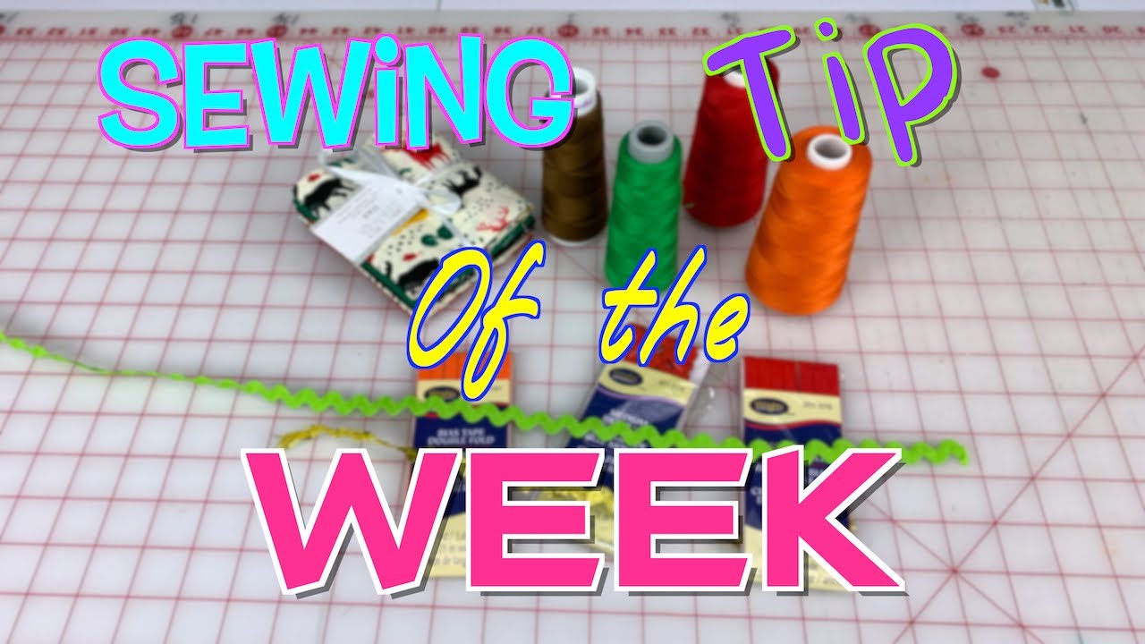 Sewing Tip of the Week | Episode 15 | The Sewing Room Channel