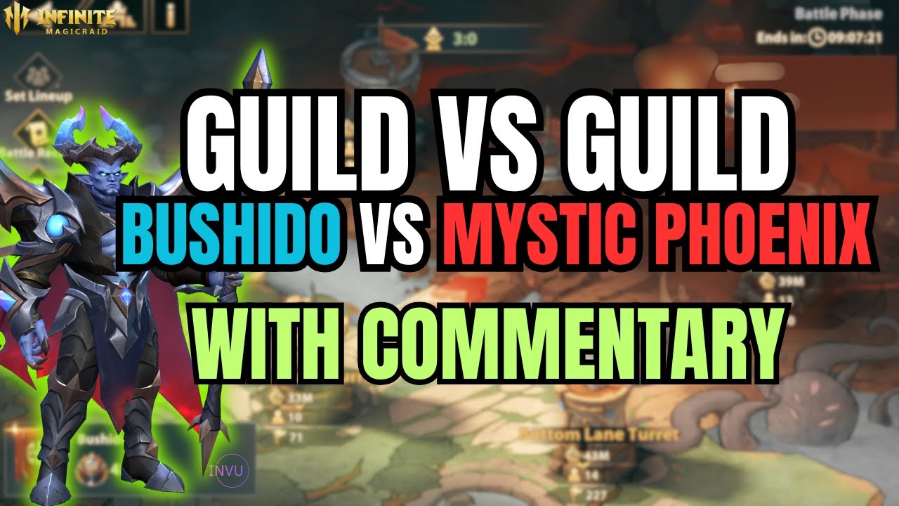Guild Battle vs Mystic Phoenix (PvP) | IMR - [Infinite Magicraid]