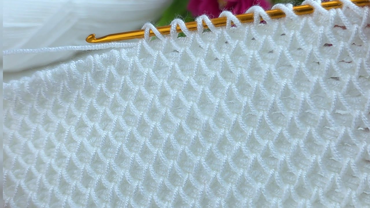 The Trendy!!! Quick & tunisian  pattern explanation   #crochet  #knitting 