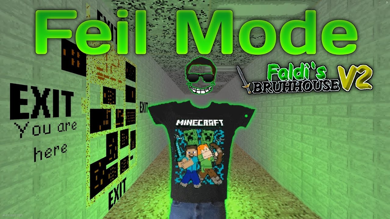 Feil Mode is Completely Changed!! - Faldi's Bruhhouse (Baldi's basic mod)