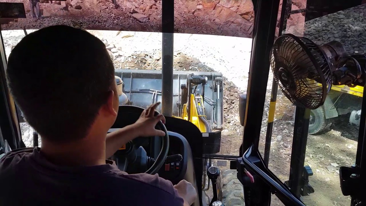 Jcb backhoe loader  loading stones inside view##jcb 3dx super loading  video