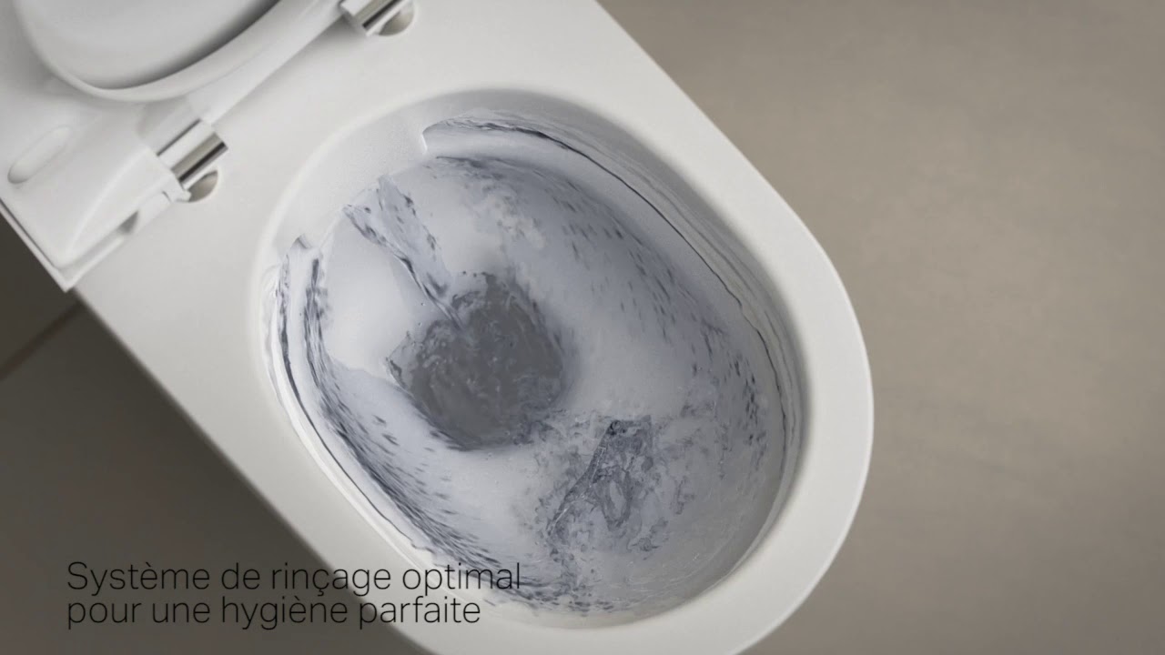 WC sans bride Rimfree par Geberit