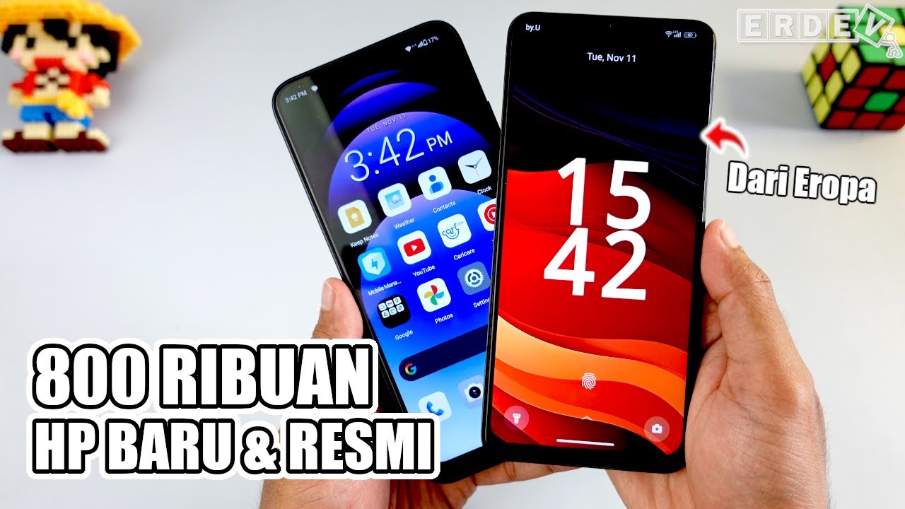 COBAIN 2 HP MURAH PENDATANG BARU DARI EROPA & CINA! - Bandingin Inoi A35 & Villaon V40s