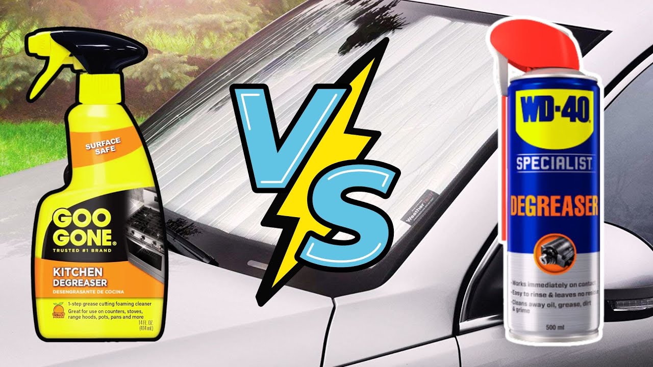 Goo Gone Vs WD-40 Adhesive Remover - Which One ACTUALLY Works Better?