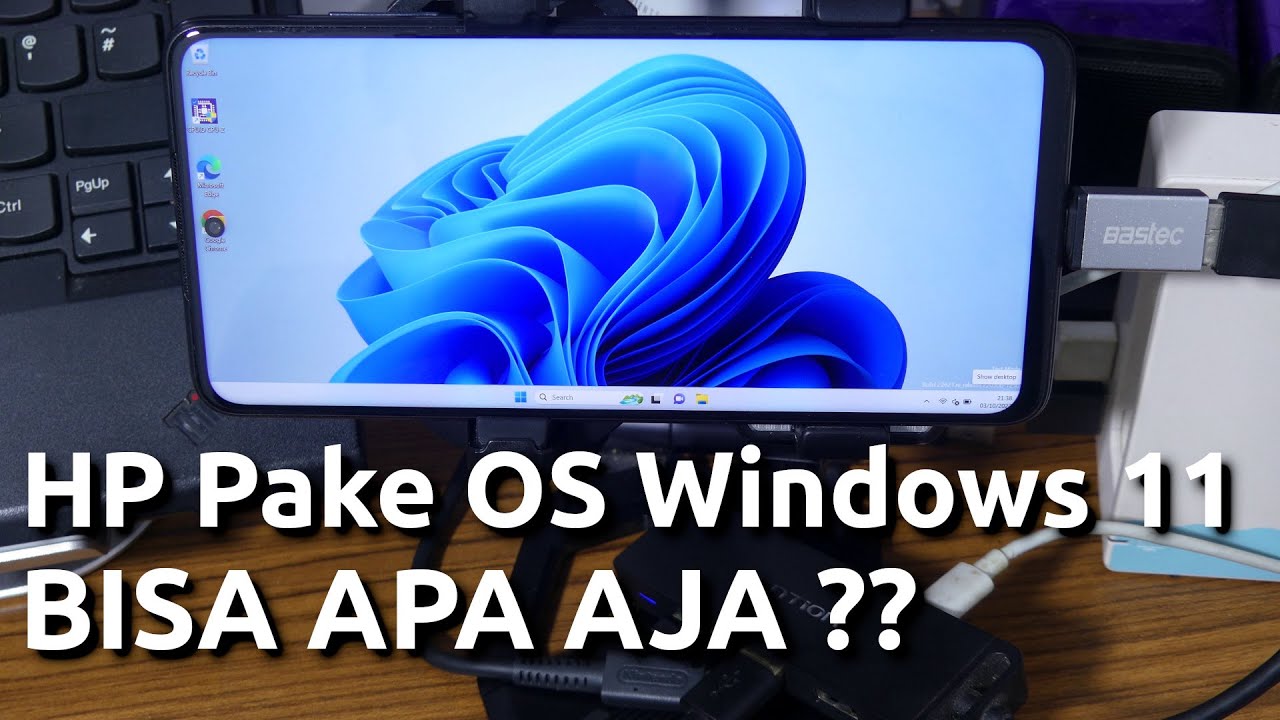 Nyobain Windows 11 Di HP Android