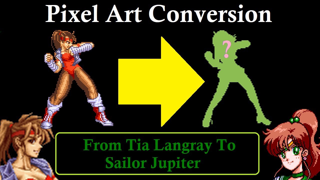 Sailor Jupiter Double Axle 10th Frame Pixel Art Conversion From Breakers To Arcade Style For Mugen