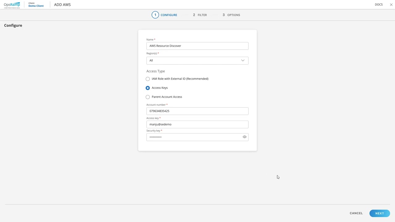 Discover Public Cloud Resources with HPE GreenLake Delivered Through OpsRamp
