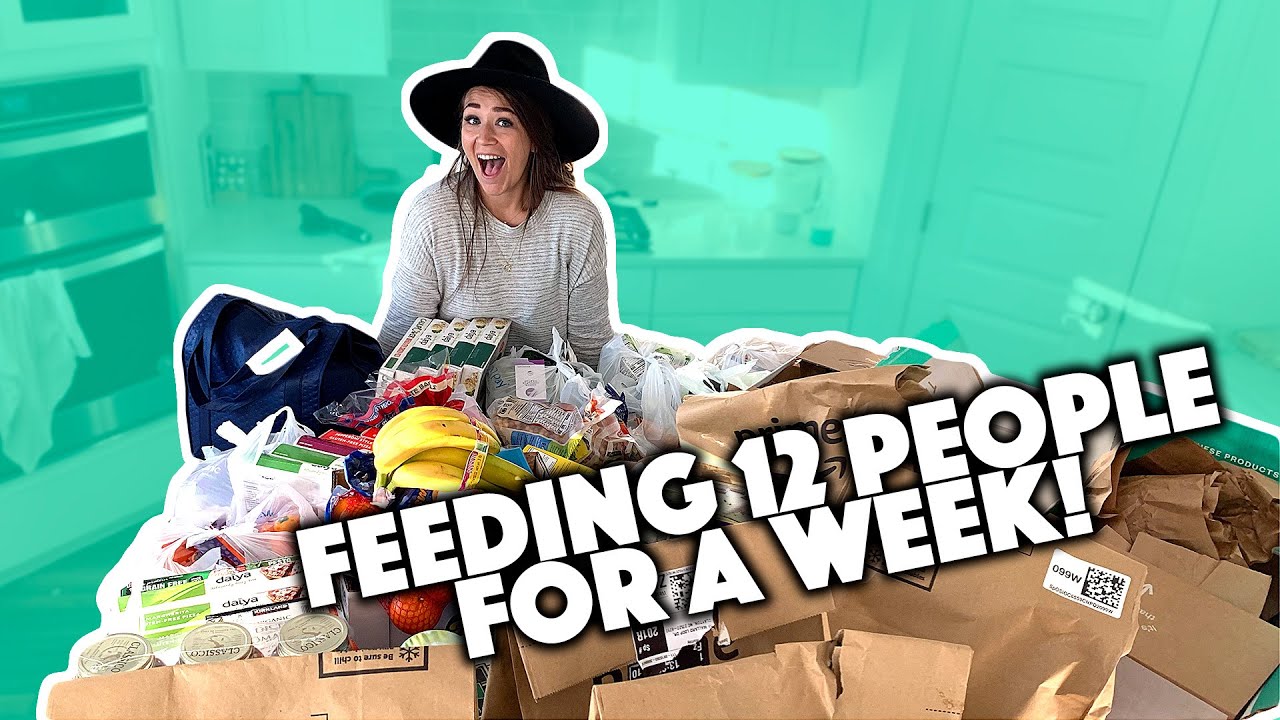 MASSIVE COSTCO HAUL! | Feeding 12 people for a week