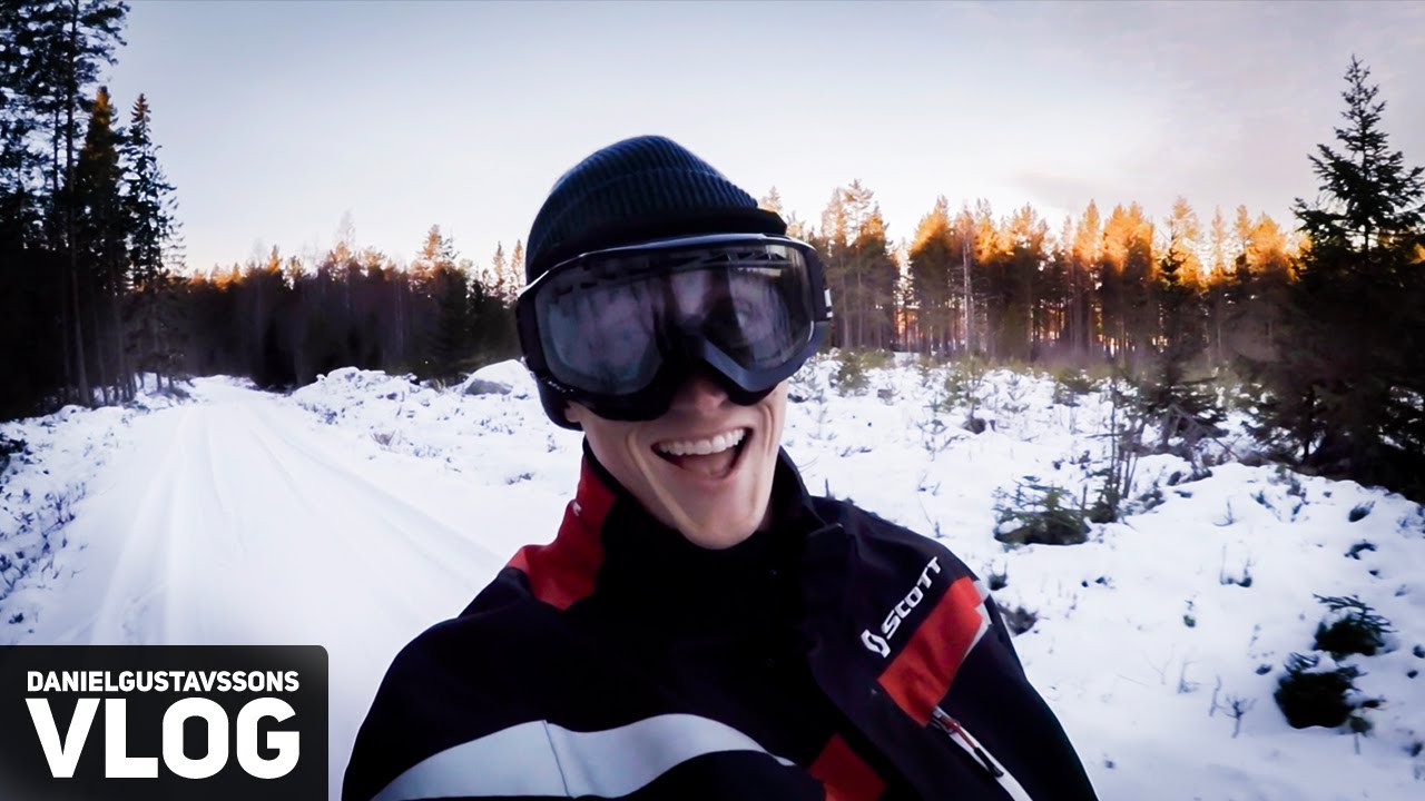 EN HELG I GNARP! - efter jul, sn&ouml;skoter och spark i och runt Norrfj&auml;rden