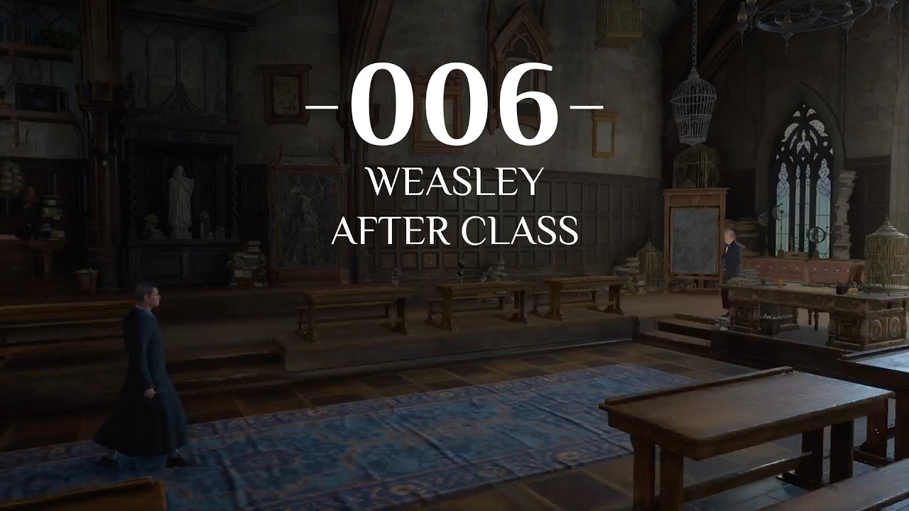 Hogwarts Legacy - Ravenclaw - 006: Weasley After Class