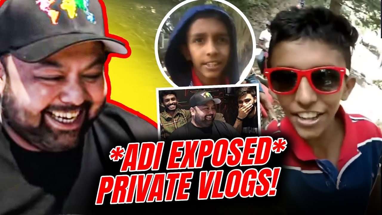 Adi’s Private Vlogs Got Exposed! 🤐🔥 | Goldy Bhai Reaction