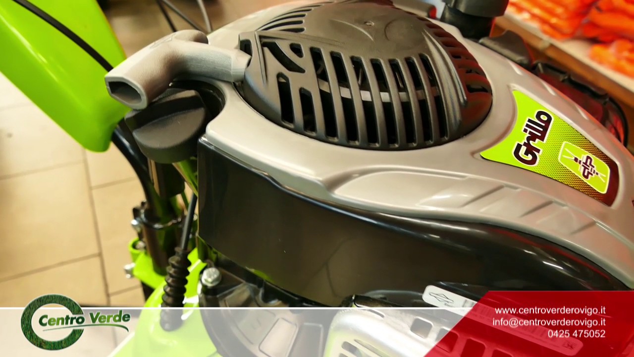 Motozappe Grillo serie G Z per la fresatura del terreno