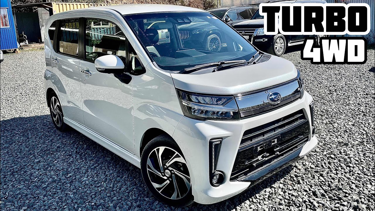 ❗️SUBARU STELLA CUSTOM TURBO 4WD! КЕЙ-КАР №1❗️