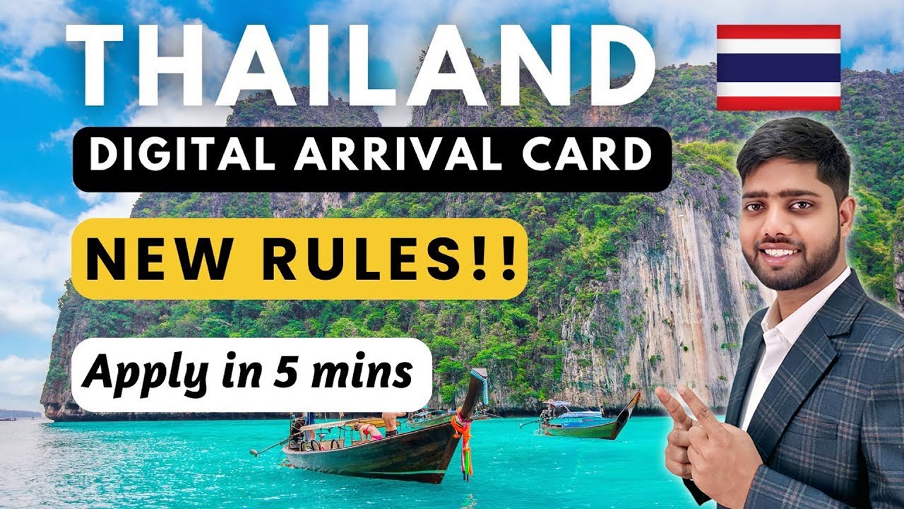 Thailand digital arrival card || How to apply Thailand Digital Arrival Card || TDAC || HINDI PROCESS