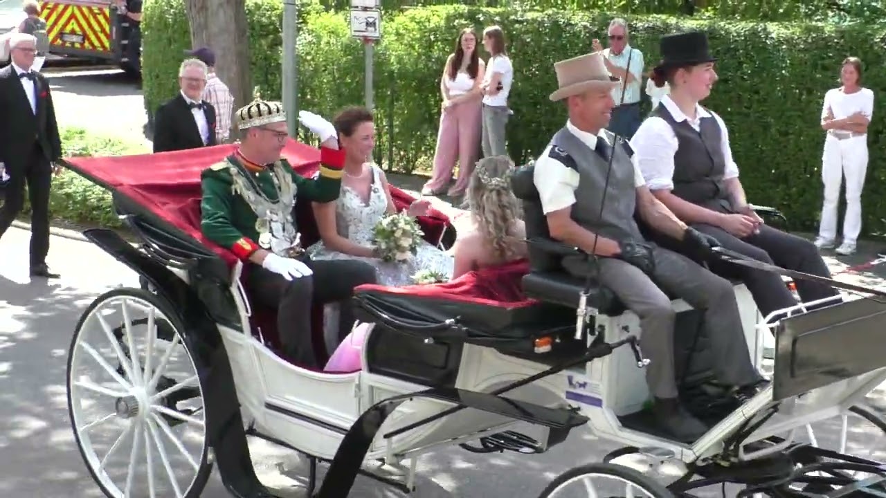 Brauchtum & Tradition NRW - 529. Schützenfest Bedburg Königshoven  2025  Nachmittagszug