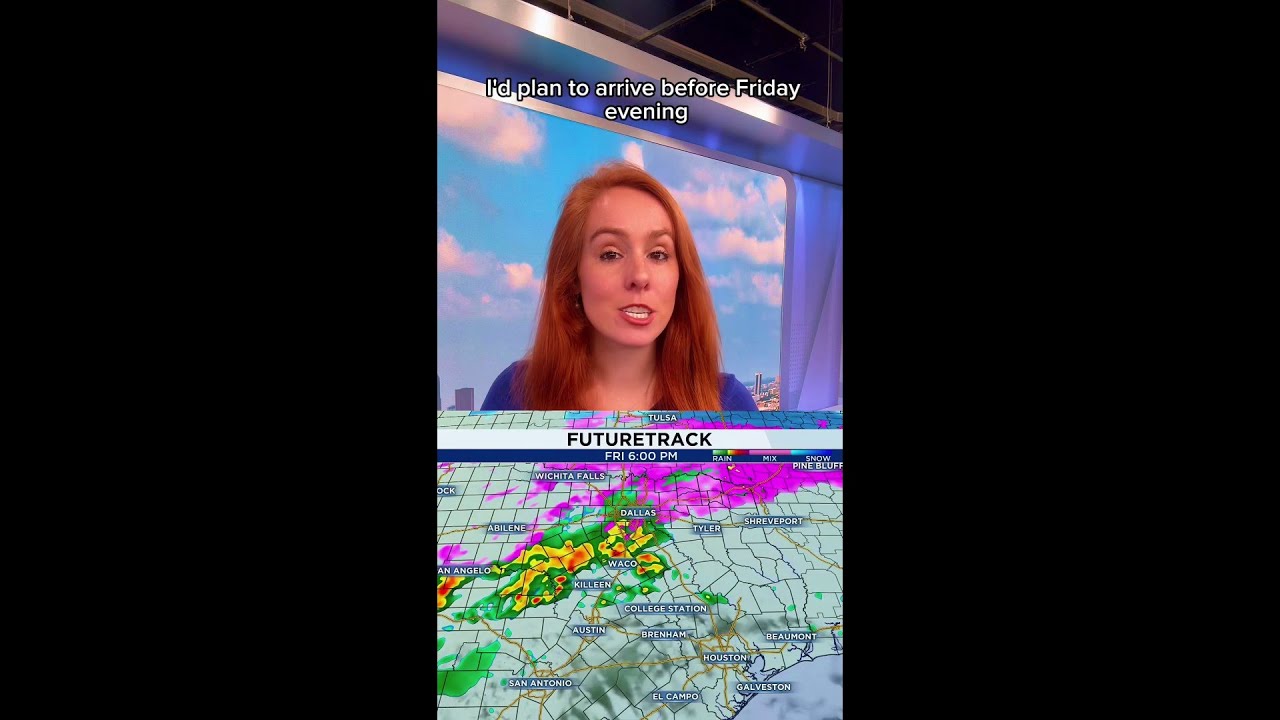 Winter storm to bring major travel troubles in Texas this weekend