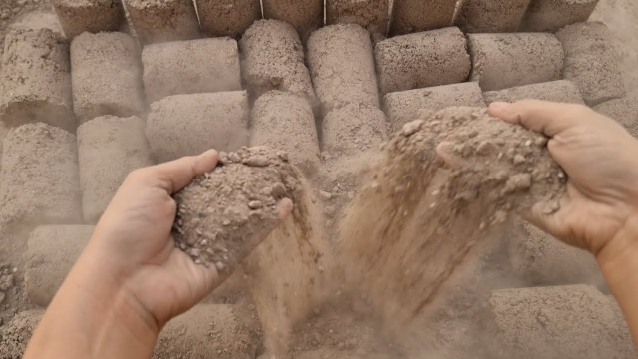 Crunchy Stoney Texture Floor and Pool Crumbling | Oddly Satisfying ASMR Crumbling | Sleepaid