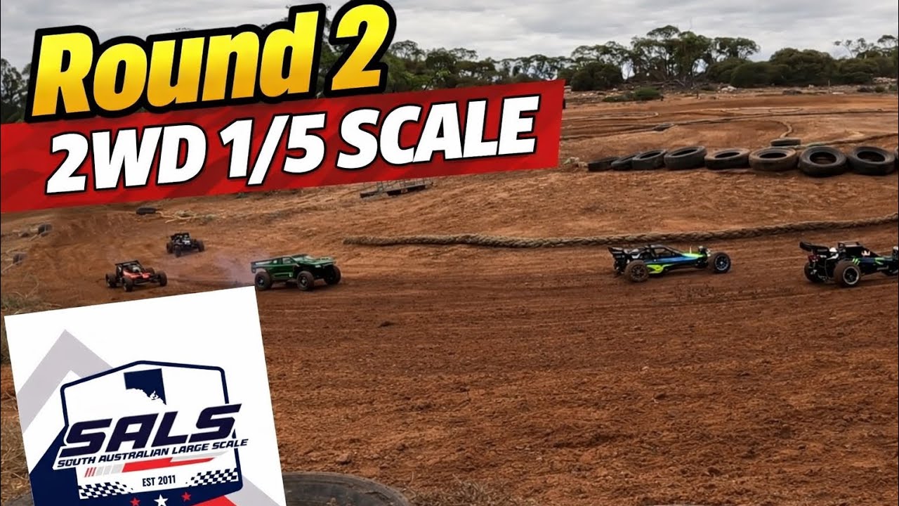 Round 2 SALS 2WD 1/5 Scale Racing | Huge Battles & Fast Laps! 🏁