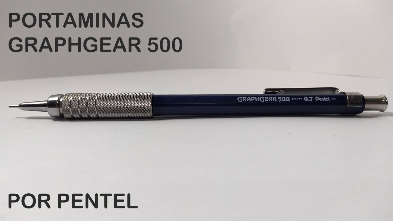Revisión Portaminas Pentel GraphGear 500 | Lo mejor de Pentel | Materiales de dibujo
