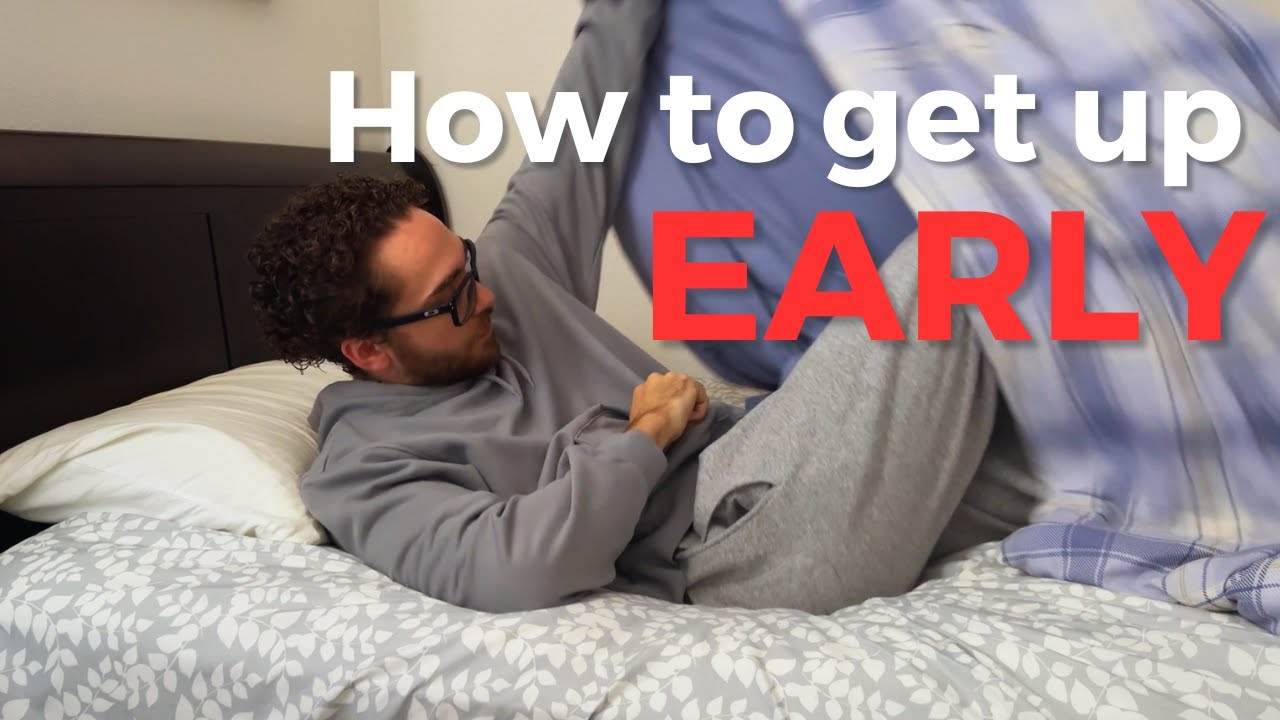 I never woke up early- NOW I wake up at 5am & I did it with 3 morning habits