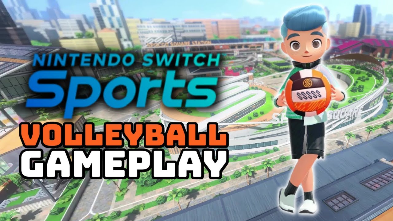 Nintendo Switch Sports - Volleyball Gameplay
