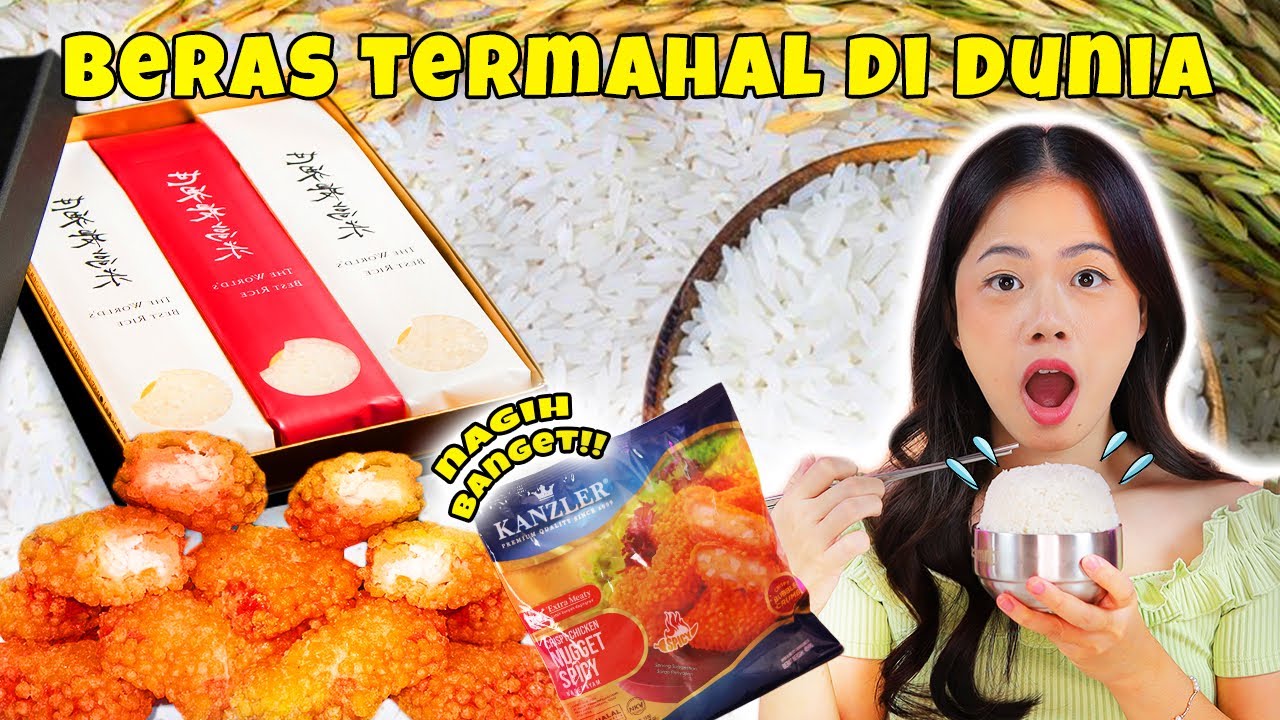 AKU BELI BERAS TERMAHAL DI DUNIA!