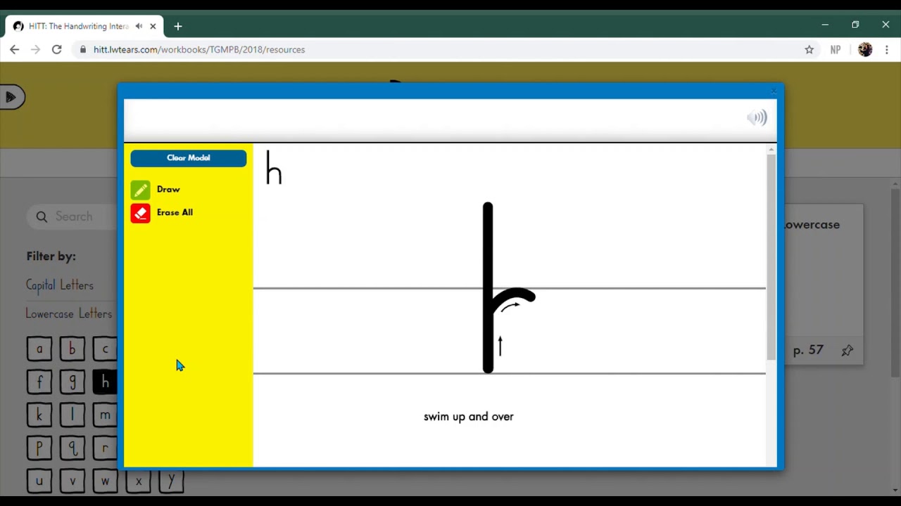 Lowercase h