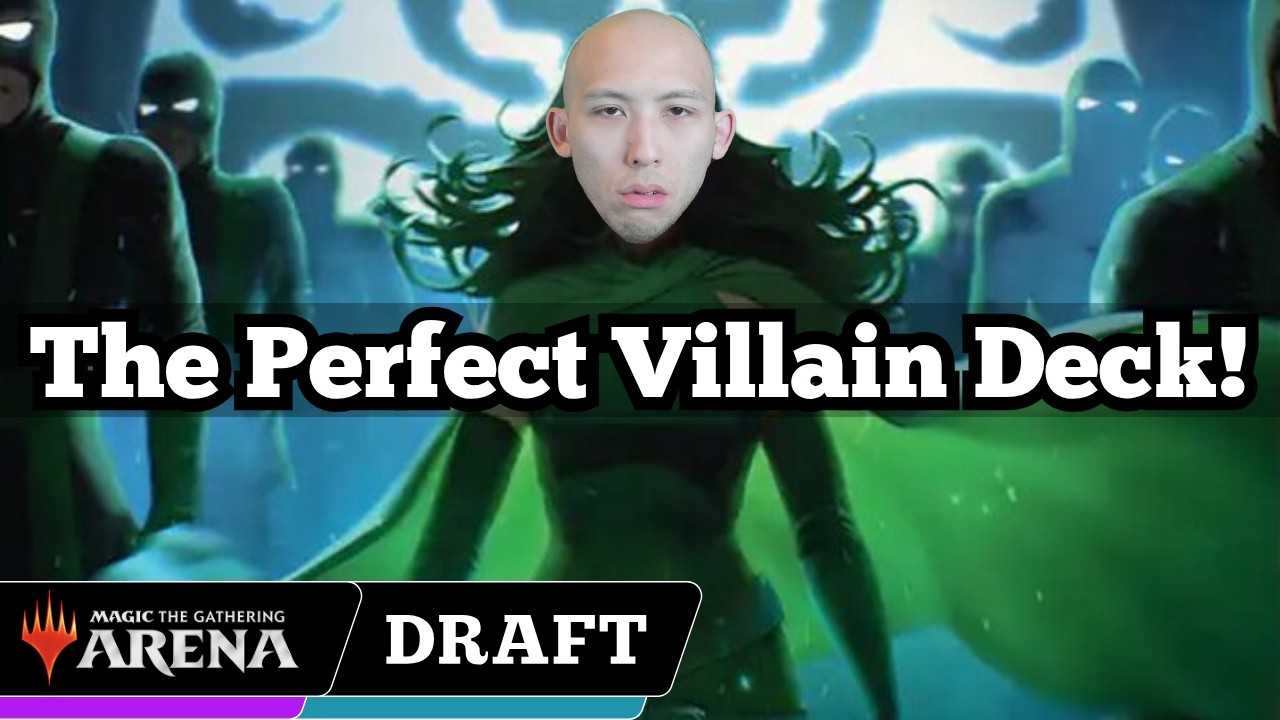 The Perfect Villain Deck! | Marvel Super Heroes Premier Draft | MTG Arena