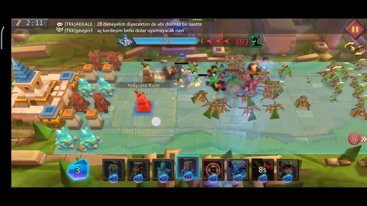 Lords Mobile - Sınıryolu 11. Bölüm 13. Aşama