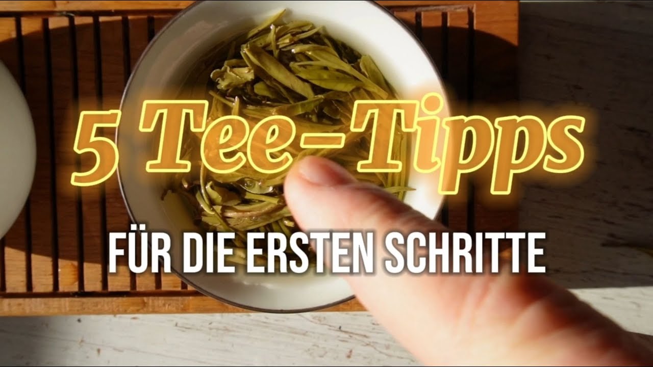 Einfach Tee trinken - 5 Tipps f&uuml;r die ersten Schritte