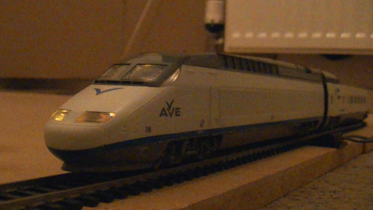 Mehano T684 | RENFE | AVE S-100 | Высокоскоростной поезд | Набор поездов | Масштаб HO | Обзор | HD