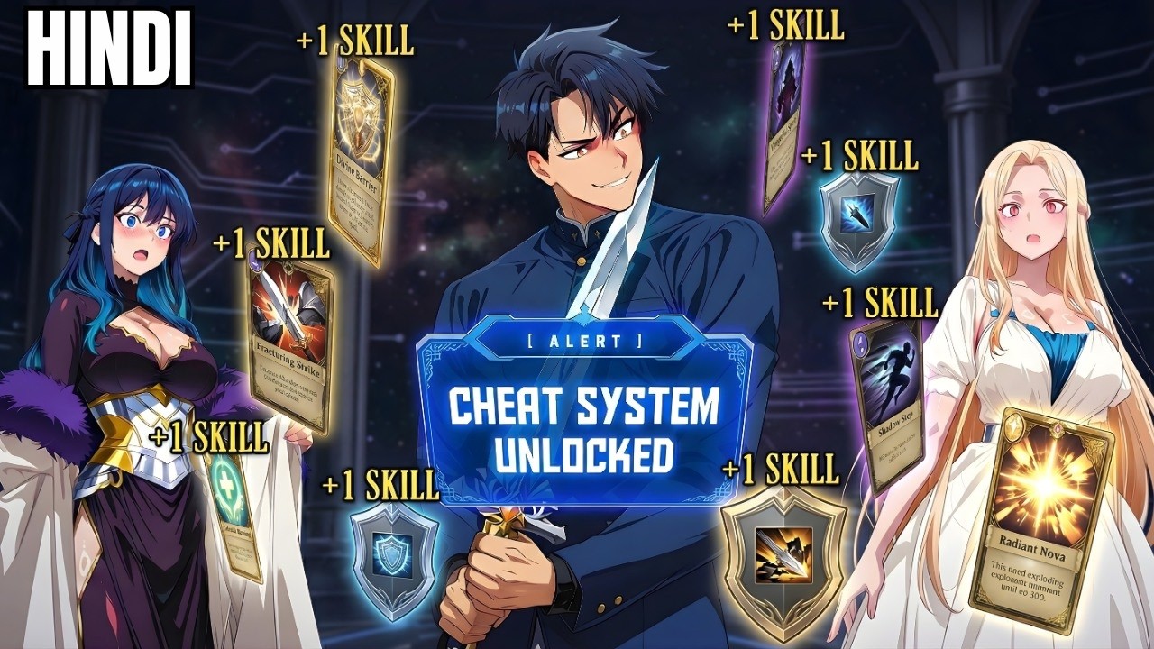 Loser Boy Get Dark Powers And Became Strongest | Manhwa In Hindi