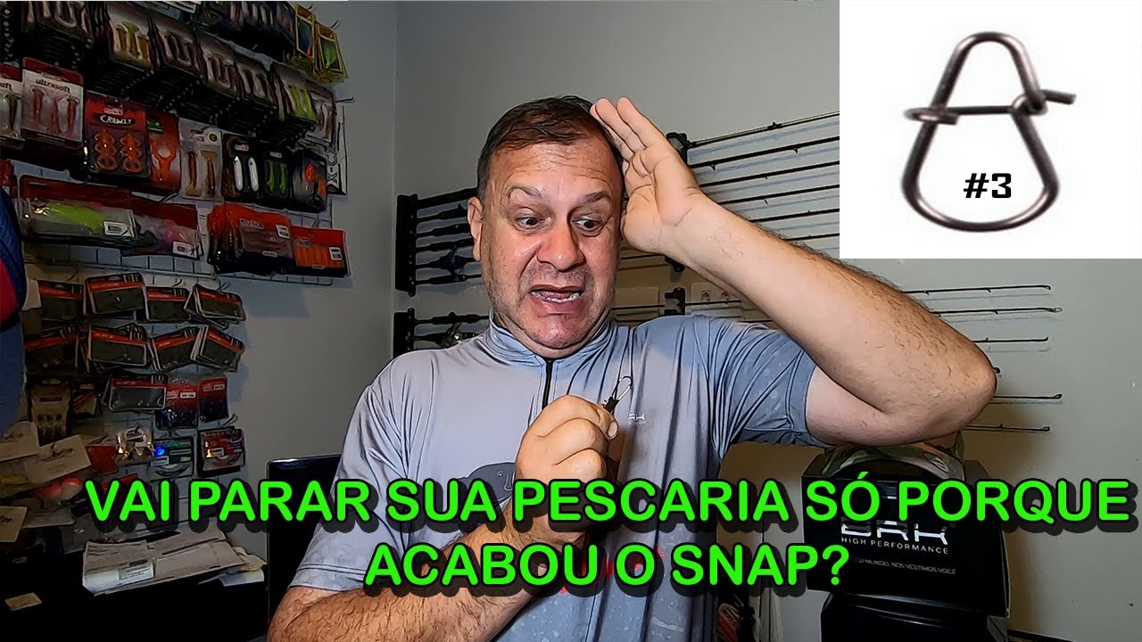 VAI PARAR SUA PESCARIA SÓ PORQUE ACABOU O SNAP? FAÇA ESTE NÓ E CONTINUE A PESCAR!!!