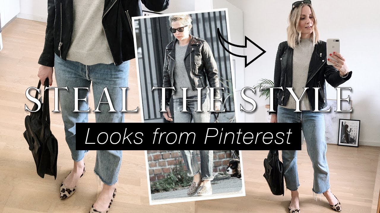 Steal the style: re-creating 5 outfits from Pinterest | Shopping my own wardrobe
