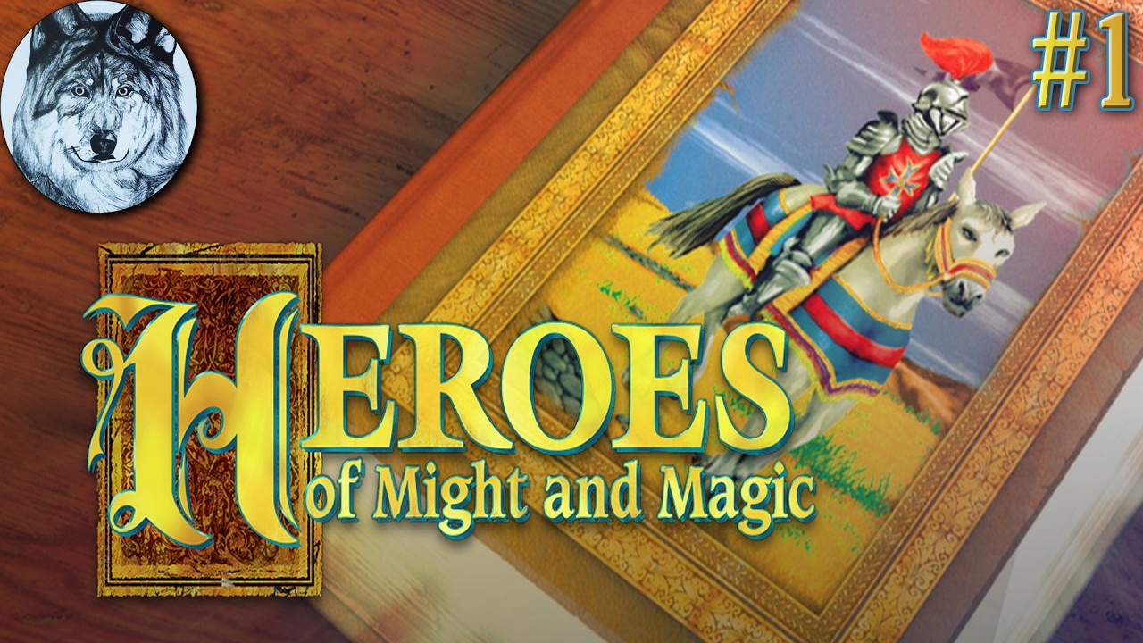 Heroes of Might and Magic: A Strategic Quest (MS-DOS). Волшебница. Part 1/2. Игры 90-х. Longplay