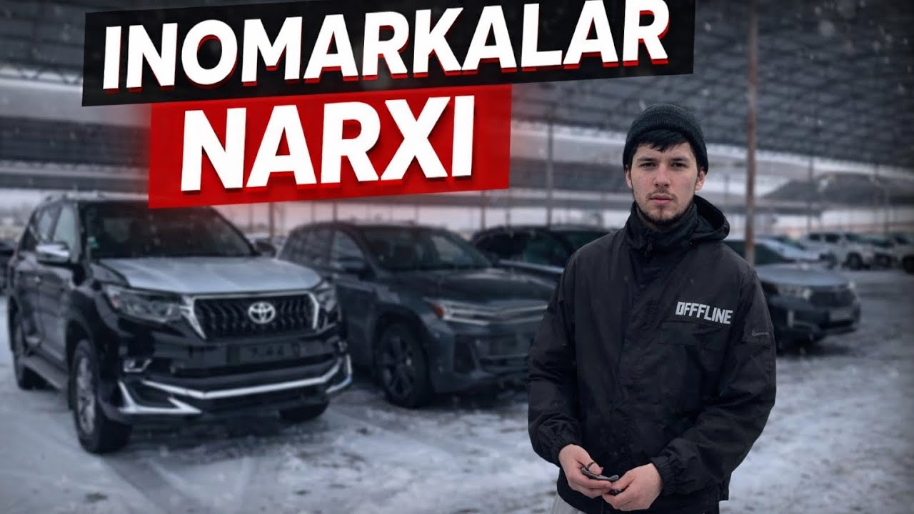 INAMARKALAR NARXI - 25.01.26 XORAZM MOSHINA BOZOR #xorazm #automobile #rek #inomarkanarxlari 