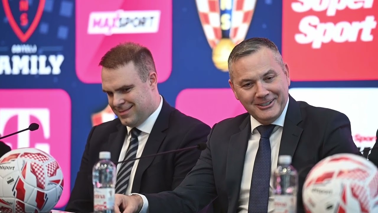 Potpisivanje medijskih ugovora HNS-a, SuperSporta i Hrvatskog Telekoma