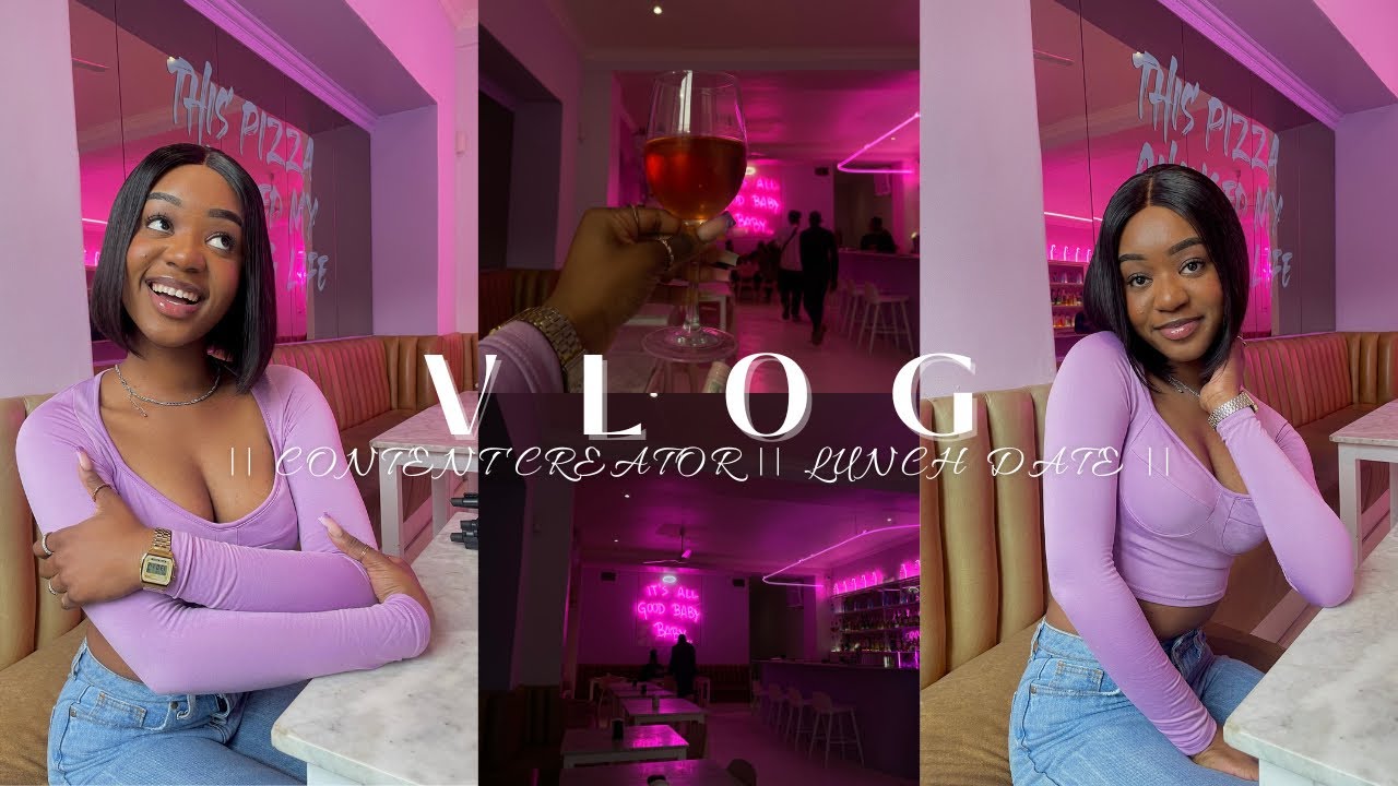 #roadto5k || VLOG || SPEND THE WITH DAY WITH ME || LUNCH DATE ft IVY || CONTENT CREATION ||