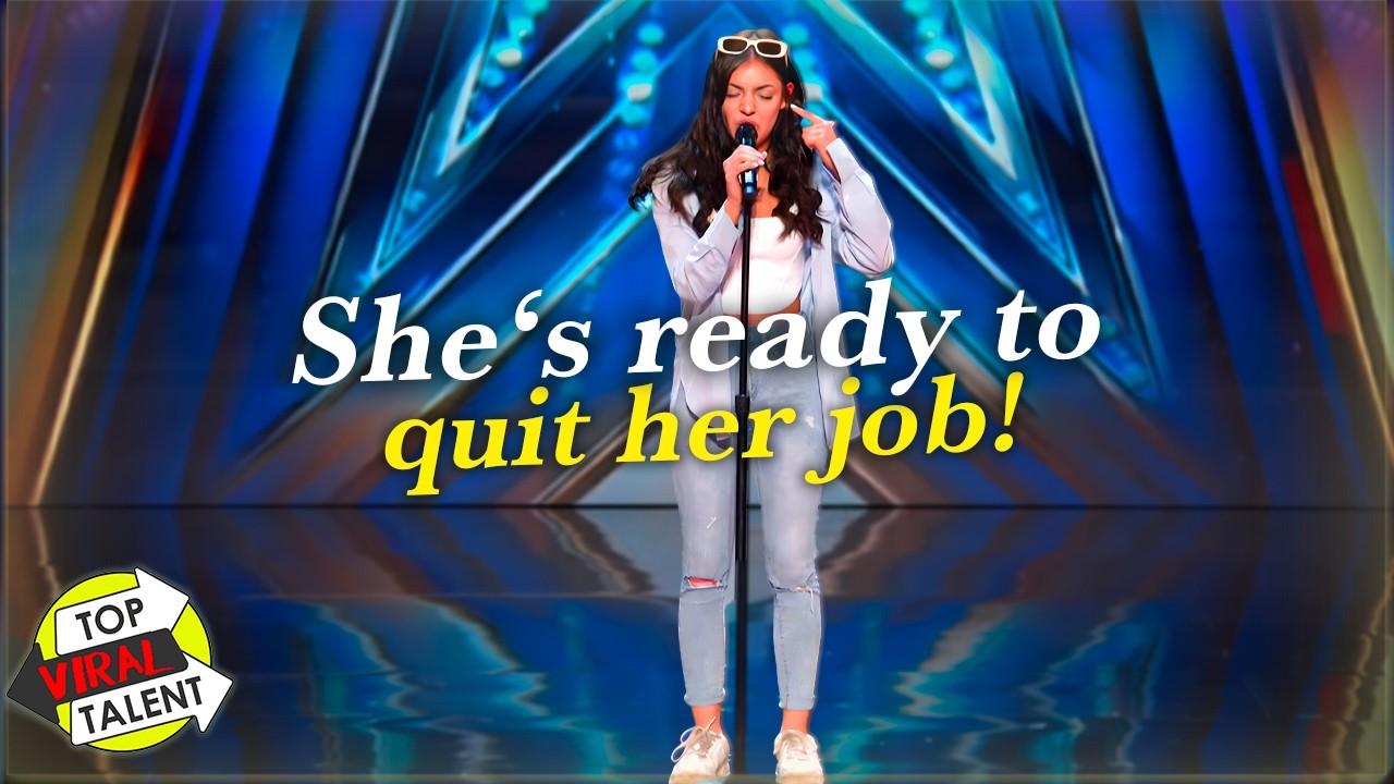 She Makes Pizzas… But Wait Until She Sings THIS Cover! Simon Loved HER! 😳
