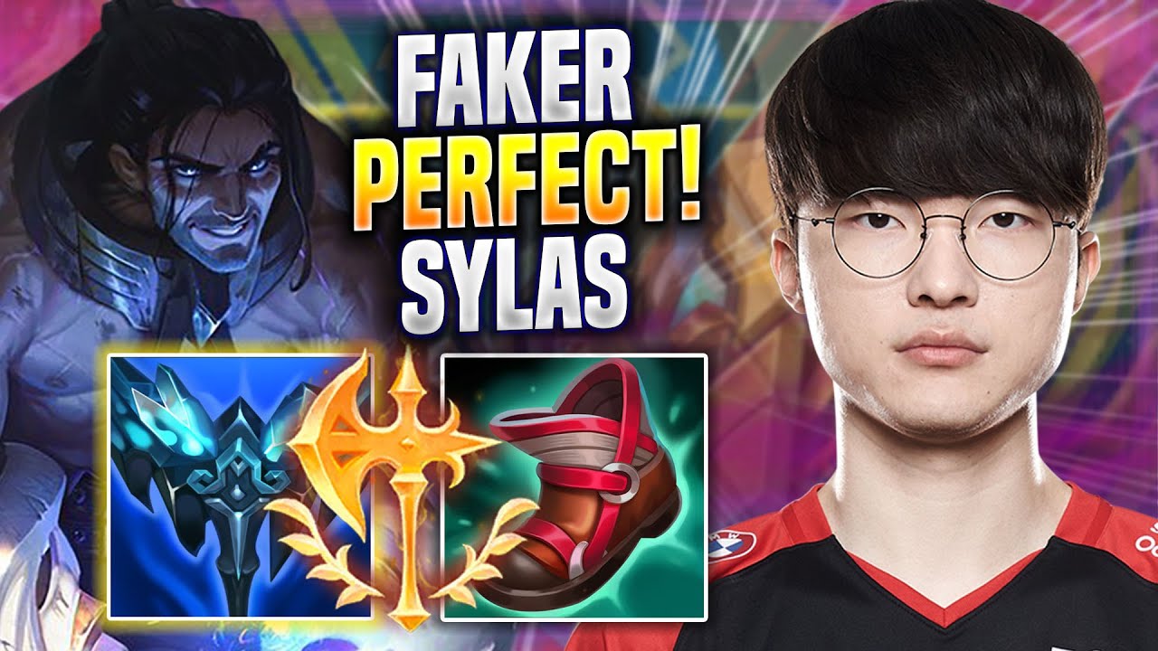 FAKER PERFECT GAME WITH SYLAS! - T1 Faker Plays Sylas MID vs Taliyah! | Season 2022