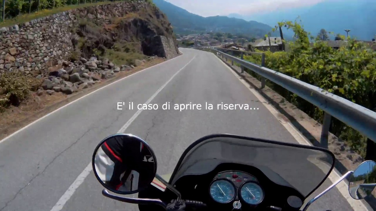 La Valtellina: da Sondrio a Teglio - Moto Guzzi V35
