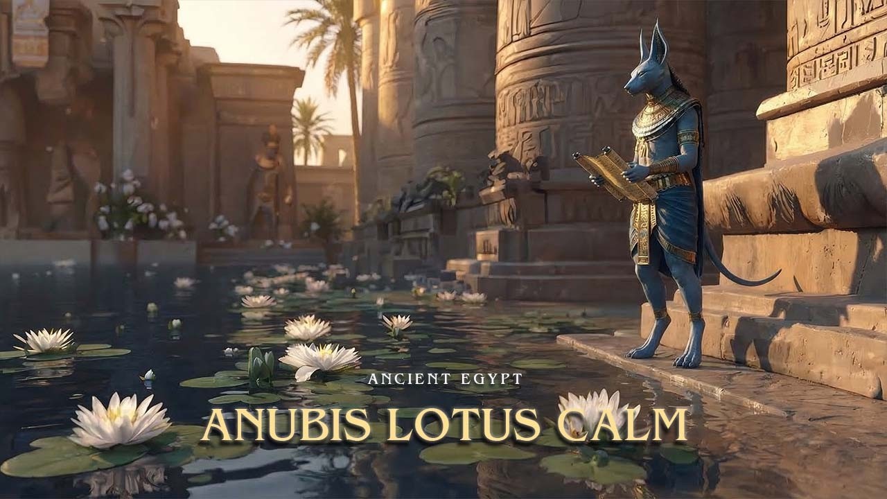 Anubis Lotus Calm | Ancient Egyptian Ambient Music for Meditation