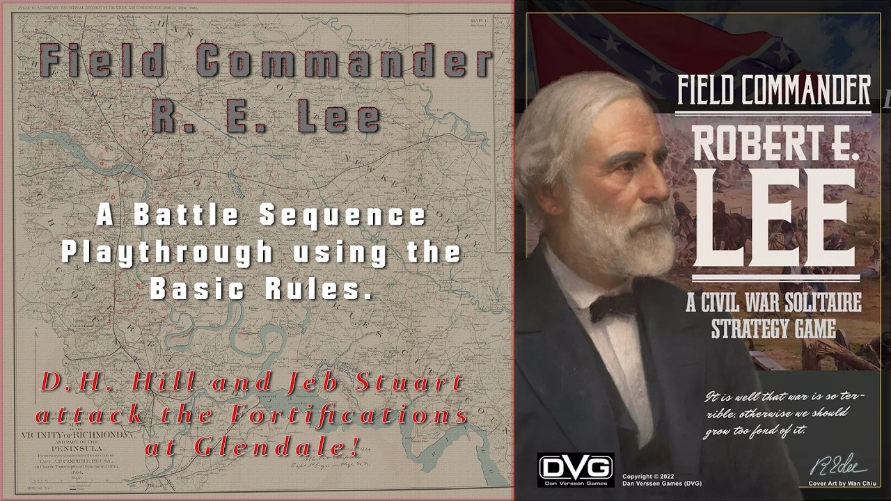 Field Commander Robert E. Lee (Battle at Glendale)
