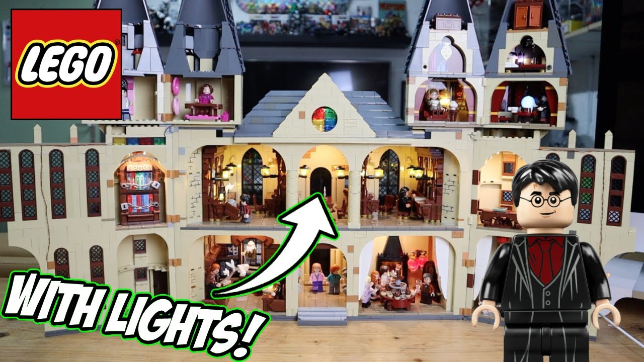 Hogwarts Viaduct Entrance Moc w/ Custom Magic LED Lights! BLH Part 17